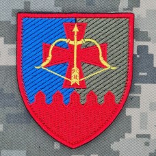 Шеврон 643 окремий зенітний кулеметний батальйон