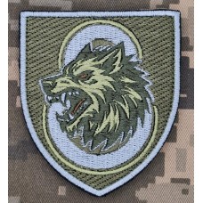 Шеврон 8 окремий стрілецький батальйон олива