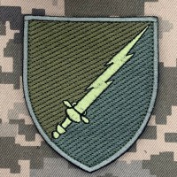 Шеврон 310 окремий батальйон РЕБ олива