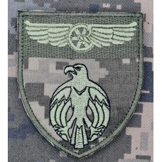 Шеврон 1 окремий батальйон охорони ДССТ піксель