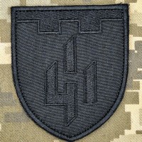 Нарукавний знак 411 ОПБПС чорний