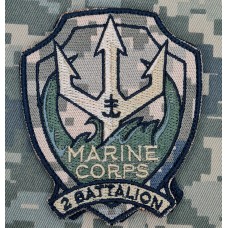 Нарукавний знак 2 батальйон 35 ОБрМП піксель
