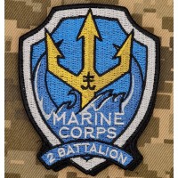 Нарукавний знак 2 батальйон 35 ОБрМП