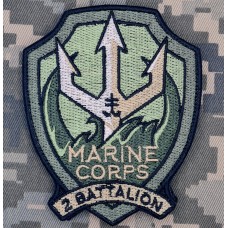 Нарукавний знак 2 батальйон 35 ОБрМП олива