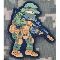 PVC патч Розвідник