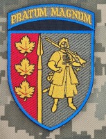 Шеврон 65 ОМБр Pratum Magnum з дужкою