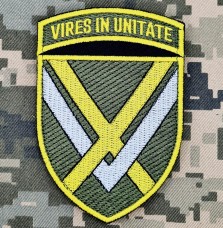 Купить Нарукавний знак 15 Армійський корпус ЗСУ в интернет-магазине Каптерка в Киеве и Украине