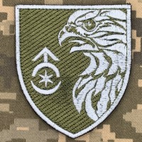 Нарукавний знак 34 окрема ескадрилья безпілотної авіації 383 ОБр БПАК олива