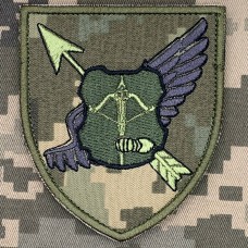 Нарукавний знак 37 командний пункт протиповітряної оборони 12 АК піксель