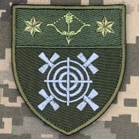 Нарукавний знак 430 окремий полк безпілотних систем «Контур» 10 АК олива