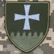 Купить Нарукавний знак 631 зенітно-кулеметний батальйон олива в интернет-магазине Каптерка в Киеве и Украине