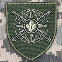 Нарукавний знак Міжнародний центр миротворчості та безпеки олива