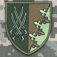 Нарукавний знак Окремий командно-розвідувальний пункт 20 АК олива