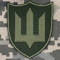 Нарукавний знак Штурмові війська тризуб олива
