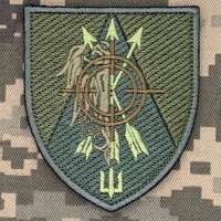 Нарукавний знак Зенітний Ракетний Дивізіон 36 ОБРМП олива