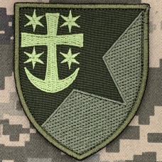 Шеврон 102 окремий протитанковий батальйон 21 АК олива