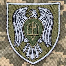 Шеврон 15 окремої бригади транспортної авіації польовий