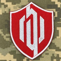 Шеврон 151 Окрема механізована бригада червоний