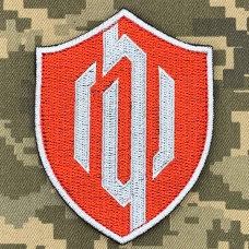 Шеврон 151 Окрема механізована бригада червоний зашитий