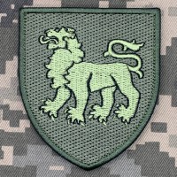 Шеврон 167 ОМБр олива варіант