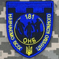 Шеврон 181 ОНБ
