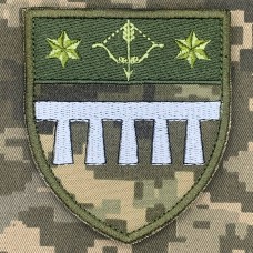 Шеврон 183 окремий резервний батальйон 10 АК піксель
