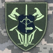 Шеврон 212 ОПМБ 12 АК олива