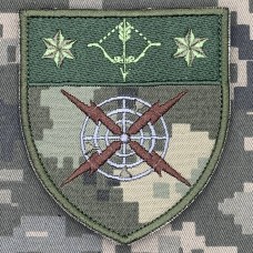 Шеврон 34 командний пункт протиповітряної оборони 10 АК піксель