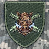 Шеврон 38 ОАБр олива