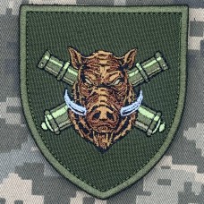 Шеврон 38 ОАБр олива