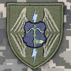 Шеврон 428 полк безпілотних систем олива