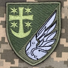 Шеврон 433 Окремий полк безпілотних систем 21 АК польовий
