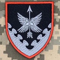 Шеврон 436 дивізіон безпілотних систем ПК Південь чорний