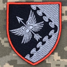 Шеврон 437 окремий дивізіон безпілотних систем ПК Схід чорний