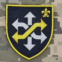 Шеврон 510 ОРВБ чорний