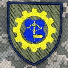 Шеврон 511 окремий ремонтно-відновлювальний батальйон 12 АК