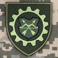 Шеврон 514 ОРВБ 17 АК олива
