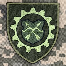 Купить Шеврон 514 ОРВБ 17 АК олива в интернет-магазине Каптерка в Киеве и Украине