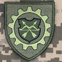 Шеврон 514 ОРВБ 17 АК польовий