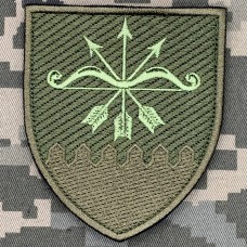 Шеврон 632 окремий зенітно-кулеметний батальйон польовий