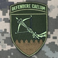 Шеврон 648 ОЗКБ Defendere caelum олива уцінка