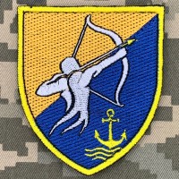 Шеврон 655 окремий зенітно-кулеметний батальйон