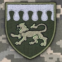 Шеврон 8 авіаційна комендатура ПК Захід олива