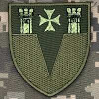 Шеврон 97 окремий протитанковий батальйон 9 АК олива