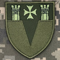 Шеврон 97 окремий протитанковий батальйон 9 АК олива
