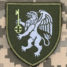 Шеврон Комендатура МО олива