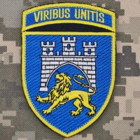 Нарукавний знак 125 ОВМБр Viribus Unitis