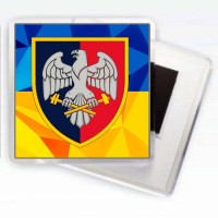 Магніт 31 ОРВП жовто-блакитний 
