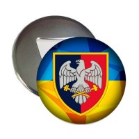 Магнітик-відкривачка 31 ОРВП жовто-блакитний 