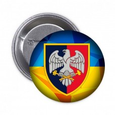 Значок 31 ОРВП жовто-блакитний 